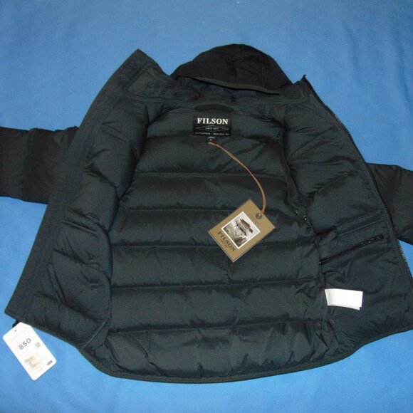 NEW WOMEN'S FILSON FEATHERWEIGHT 850 DOWN FILLED HOODED JACKET - Picture 3 of 4